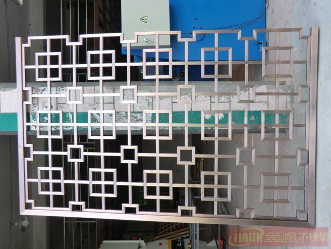彩色不銹鋼鏤空屏風(fēng)