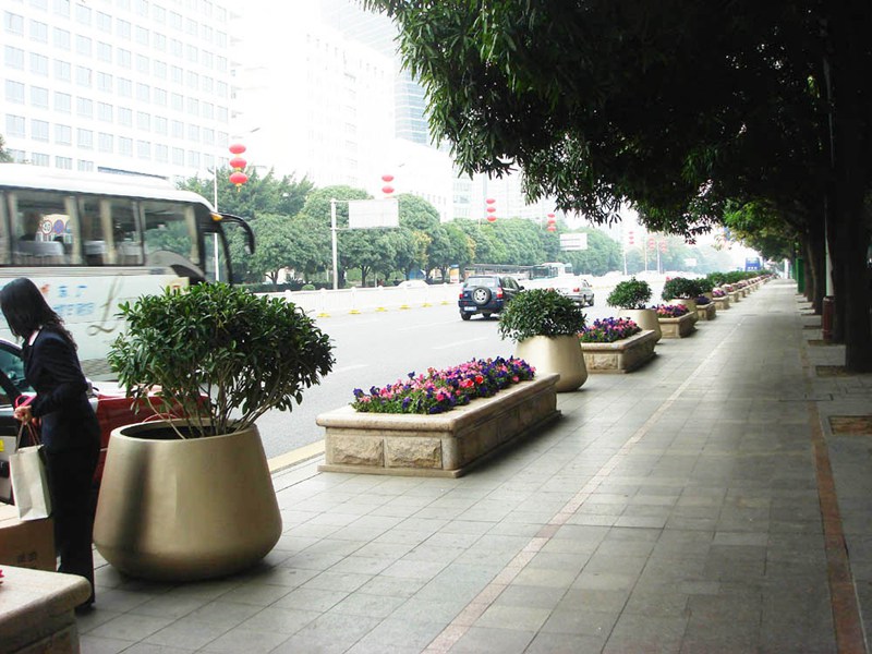 不銹鋼花池