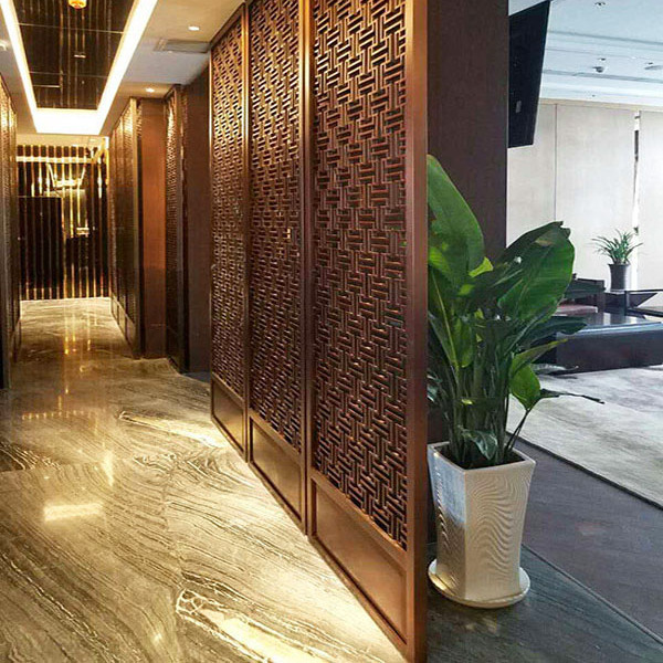 酒店不銹鋼屏風(fēng)