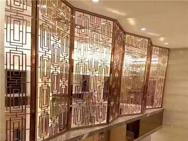 不銹鋼鏤空屏風(fēng)