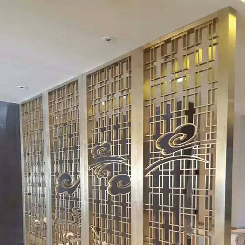 不銹鋼鏤空屏風(fēng)