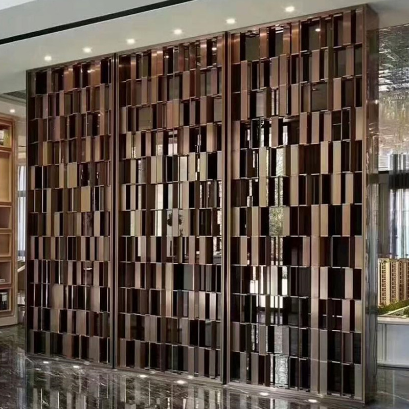 不銹鋼鏤空屏風(fēng)